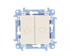 Simon 10 Łącznik żaluzjowy 10A IP20 kremowy CZW1.01/41