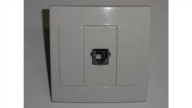 Gniazdo Telefoniczne P/T Rj-12 6P6c Bez Pazurków Gtp-16M