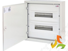 Rozdzielnica natynkowa 36 modułowa 2x18M drzwi metal IP30 WRP18-2 001101382 ETI