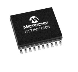 Mikrokontroler Microchip ATtiny1606 SOIC 20-pinowy Montaż powierzchniowy AVR 16 kB 8bit CAN: 20MHz RAM:1,024 kB