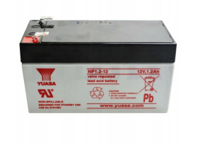 Akumulator VRLA AGM 12V 1,2Ah (żywotność 3-5lat) NP1,2-12