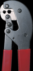 Crimping tool for F plug