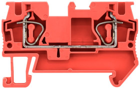Zacisk do montażu na szynie DIN Siemens poziomy: 1 12AWGsprężynowa 8WH 800 V