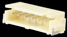 S6B-XH-SM4-TB JST - socket housing, 2.5-mm spacing, 1x6-pin, angled - XH