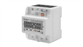 Qoltec Trójfazowy Elektroniczny Licznik Miernik Zużycia Energii Na Szynę Din...