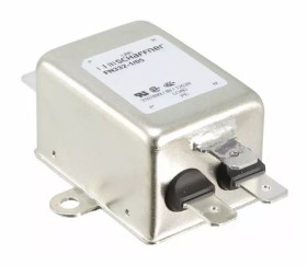 Filtr RFI 1A 1-fazowy 250 V AC 0 → 400Hz 10 mH Schaffner Montaż w obudowie