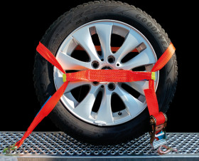 Trailer - Wheel tensioning strap, 3.5 m, 50 mm