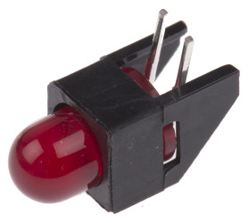 LED, THT, czerwona, 2-Pin, 1,7 V, 50°, Broadcom