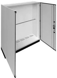 Szafka Hager, 1550 x 1950 x 400, stal, 1 szt.