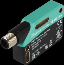 OBT650-R201-2EP-IO-V1 Retro-reflective light sensor, 650 mm, NPN/PNP, antivalent