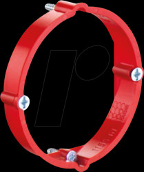 1155-61 Flush-fitted levelling ring, h=12 mm, screw spacing 60 mm