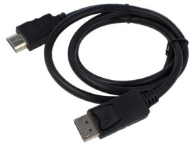 Kabel DisplayPort wtyk,HDMI wtyk, PVC, 3D,Full HD 1080p, dł. przewodu: 1m CC-DP-HDMI-1M