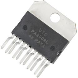 Unisonic PA2009L-J11-A-T Multiwatt J11 - Class AB 10W &#x2B; 10W Stereo Amplifer