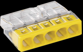 Złączka Wago 5-torowa. model: . od 0.5-2.50mm2. 5 szt. 2273-205