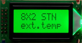 LCD-AC-0802E-YHG K/Y/G-E6 C