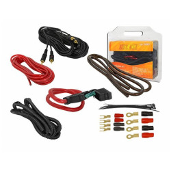 Zestaw montażowy CAR-AudioLXZ007 Kpl. kabli do wzmacniacza samochodowego