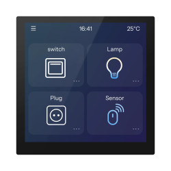 Wyświetlacz HMI Nextion 4'' 480x480 - Seria Edge - Pojemnościowy NX4848E040-011C
