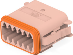 Socket housing, 12 pole, for DEUTSCH DT series, DT06-12SD