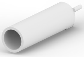 End connectorwith insulation, 0.3-6.0 mm², AWG 22 to 10, purple, 28.58 mm, 36965