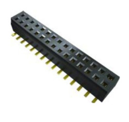 Gniazdo PCB 40 -pinowe 2 -rzędowe raster: 1mm