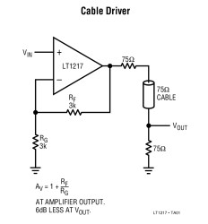 Low Power 10MHz Current Feedback Amplifier