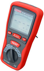 Tester izolacji RS5500, 2000MΩ, ≤200mA, Umax 1000V, CAT III 1000 V, z kalibracją DKD, RS PRO