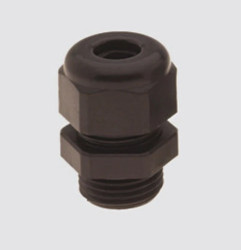 Dławnica kablowa poliamidowa M25 IP68 HSK M25X1,5 czarna 97553