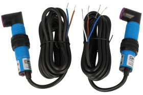 Czujnik; fotoelektryczny; G180-3C5PC; PNP; NO/NC; bariera (nadajnik-odbiornik); 5m; 10÷30V; DC; 200mA; cylindryczny plastikowy k