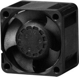 DC axial fan, 12 V, 40 x 40 x 28 mm, 53.52 m³/h, 63.7 dB, ball bearing, SUNON VF40281BX-000U-A9H