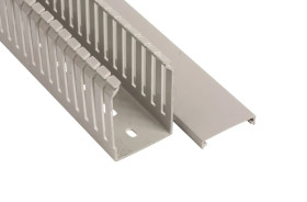 Korytko grzebieniowe 40x60x2000mm jasnoszare E54