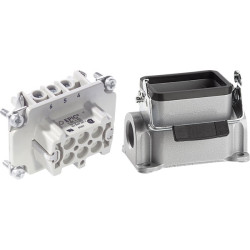 LAPP EPIC® KIT H-BE 6 BS SGR-LB M20 6P F Metal Surface-mount Housing