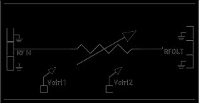 GaAs MMIC Voltage-Variable Attenuator, 20 - 50 GHz