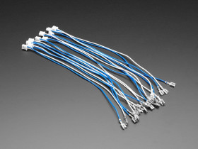 Arcade Button and Switch Quick-Connect Wires - 4.8mm/0.187" (10-pack)