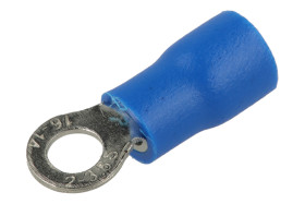 Końcówka; M3,5; 1,5÷2,5mm2; oczkowa; izolowany; 01103-RVS2-3.5; niebieski; proste; na przewód; cynowane; zaciskany