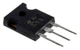 MOSFET Typ N-kanałowy 8 A TO-247 1500 V Rozszerzenie 3-pinowy Otwór przelotowy 320 W STMicroelectronics 2.5 Ω STW9N150