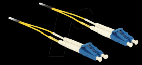 84606 Duplex-LWL, LC/LC, 09/125µ, 2m, OS2