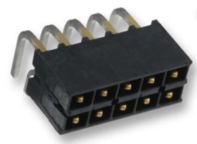 Wtyk PCB 10-pinowe raster: 2.54mm 2-rzędowe Samtec Montaż powierzchniowy