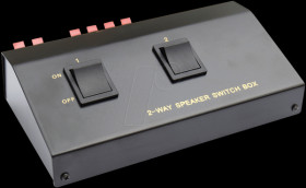 5529-2 Speaker switching-box, 2-ways