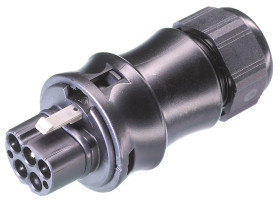 Złączka oświetleniowa Wieland 5 RST20i5 Męski Złącze okrągłe Wtyczka