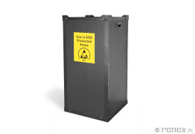 Polipropylenowy kosz na odpady 120L z pokrywą