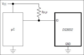 1-Wire SHA-1 Authenticated 1Kb EEPROM with 1.8V Operation