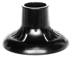 Podstawka do modułów świetlno/dźwiękowych plastikowa czarna 8LB6BP08