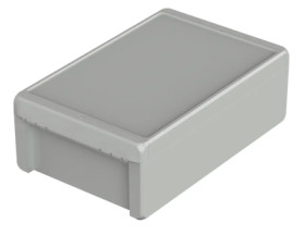 PC enclosure, (L x W x H) 271 x 170 x 90 mm, light gray (RAL 7035), IP66, 96016335