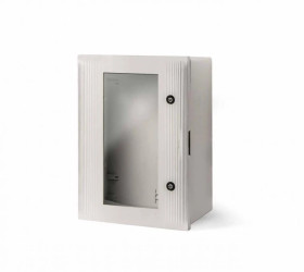 Obudowa STONE 600x400x250 IP66 drzwi transparentne, poliester 49146-T