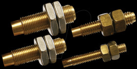 2500001105 Magnet inside threaded case M5, length= 25 mm