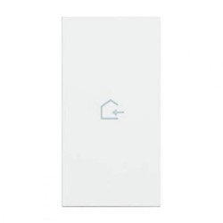 LIVING NOW MY HOME klawisz z symbolem powrót 2mod. biały KW01MH2BACK