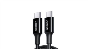 Kabel Ugreen Us300 Usb-C / Usb-C 480Mb/S 5A 1M - Czarny