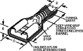 Molex 190030042 Złącze żeńskie płaskie 1 szt.