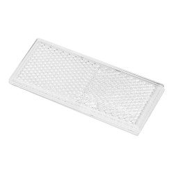 Odblask samoprzylepny 82x36mm Biały