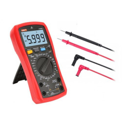 MIERNIK MULTIMETR UT890D+ NCV TRUE RMS Prąd do 20A LIVE WIRE UNI-T UNIWERSALNY !! NOWOŚĆ